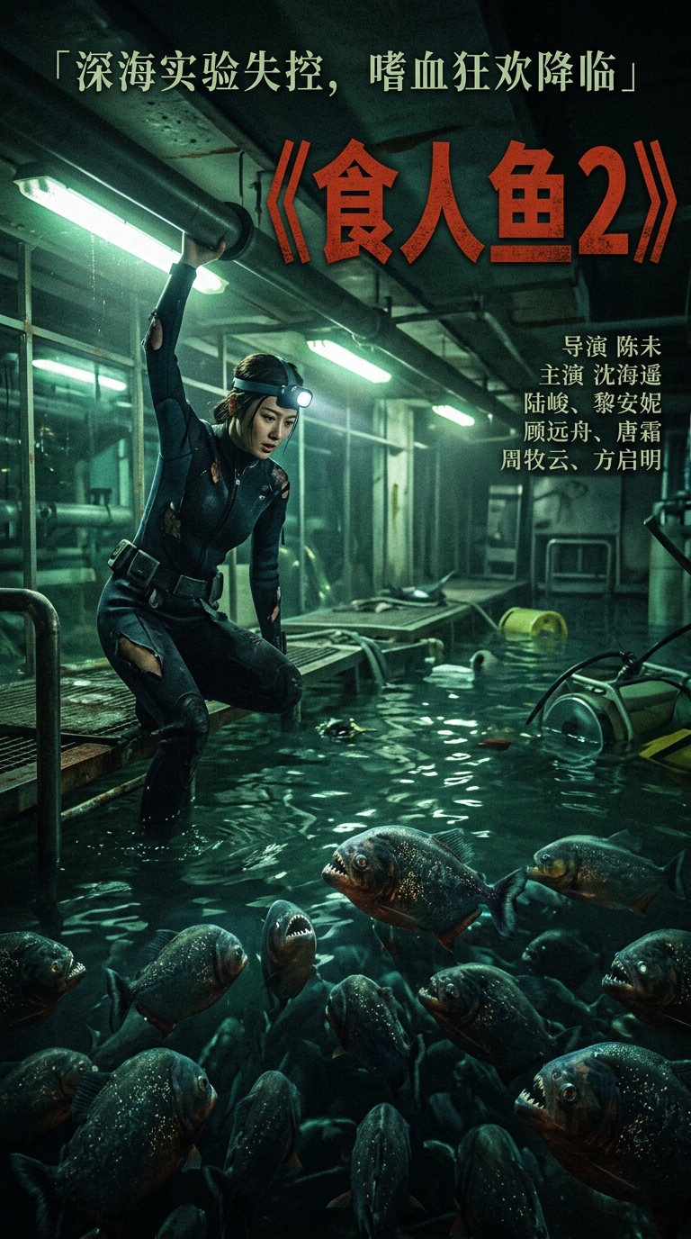 《食人鱼2》海报