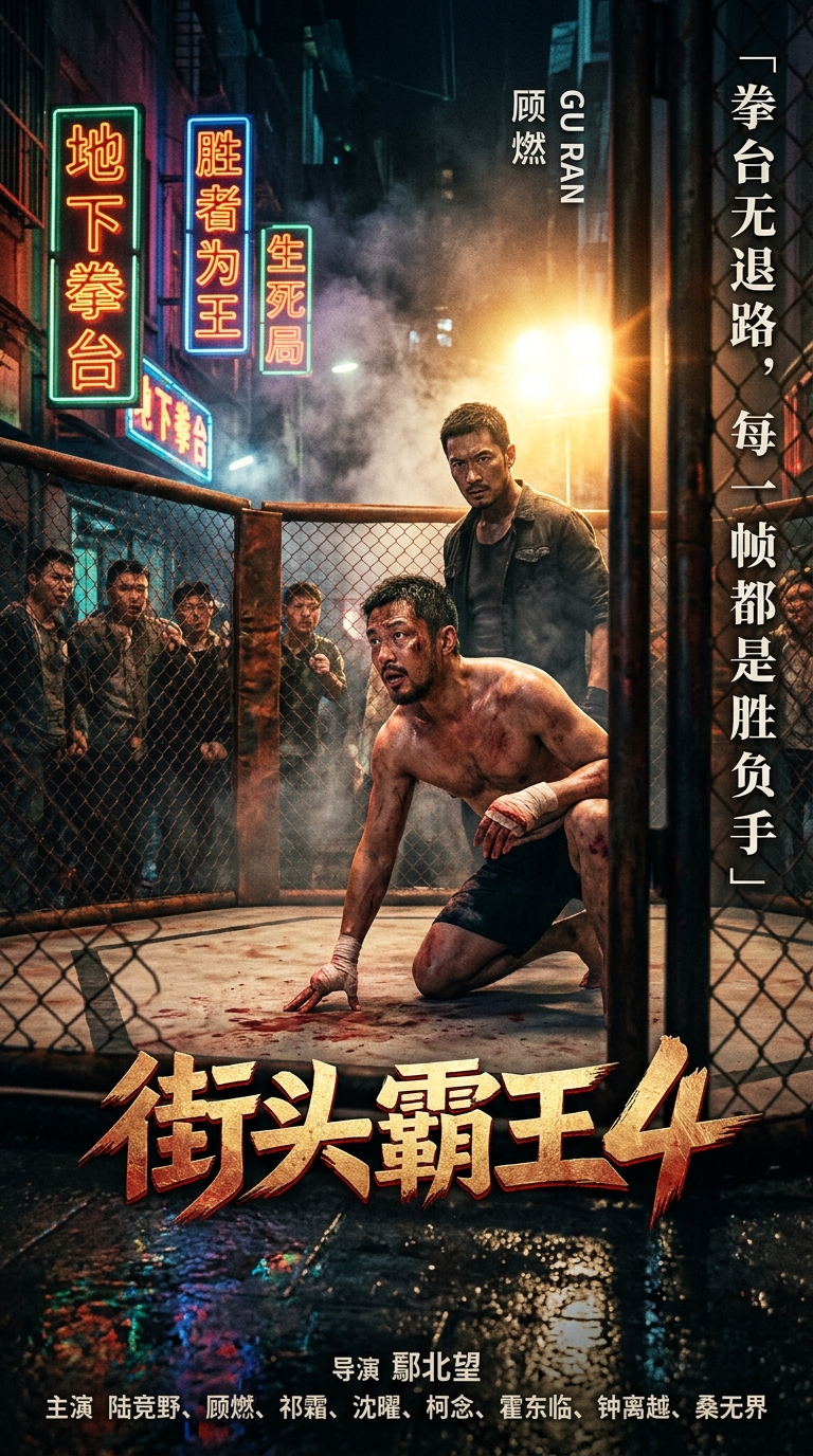 《街头霸王4》海报