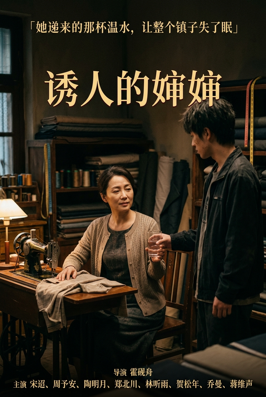 《诱人的婶婶》海报